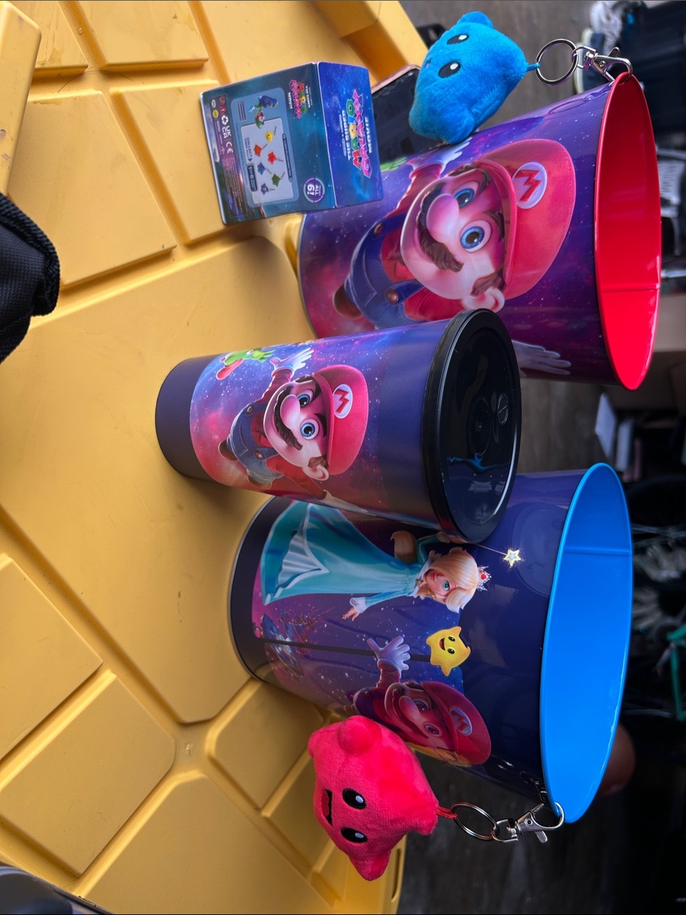 Nintendo Super Mario Galaxy Movie 3 piece Set